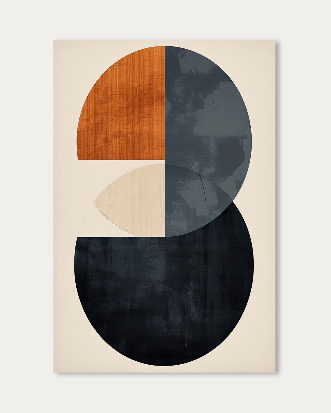 Retro Geometries VI Art Print