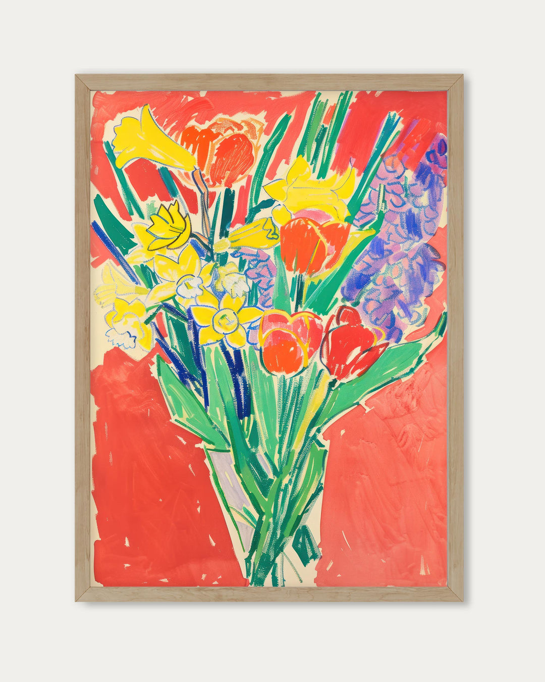 Burst Of Colour II Art Print