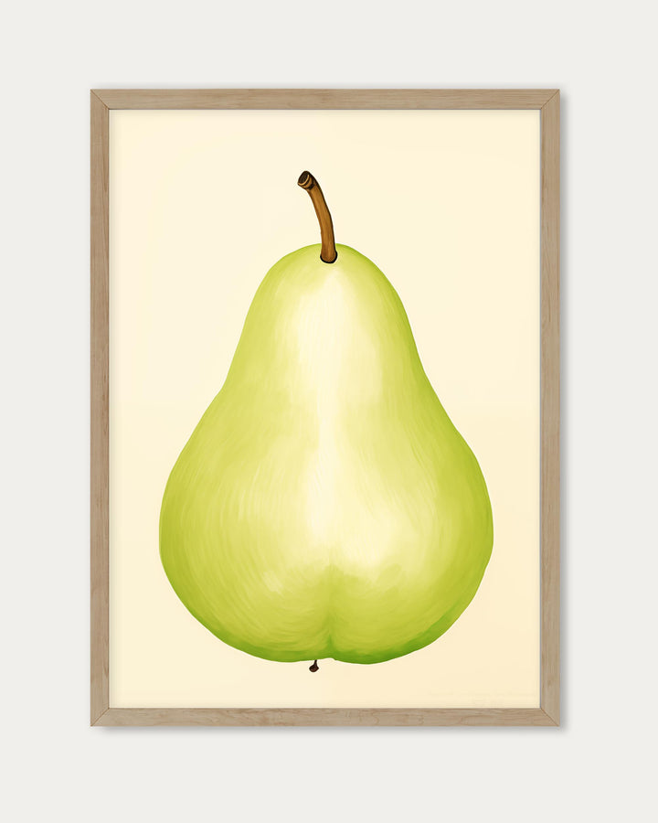 Fresh Pear Art Print