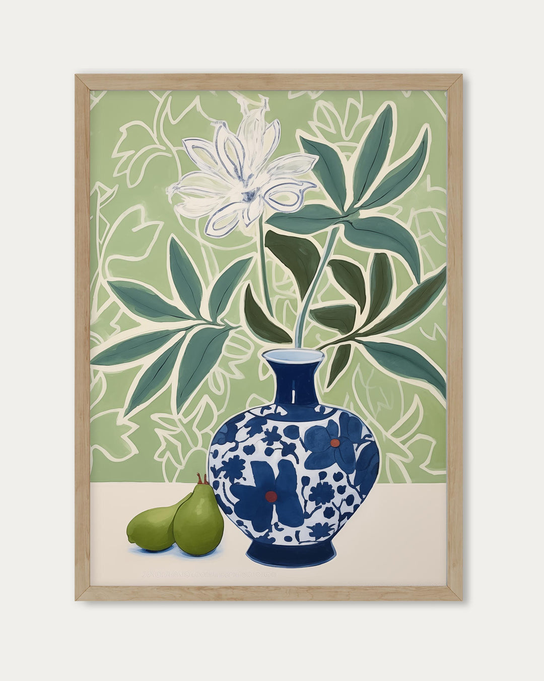 Flower Vase II Art Print