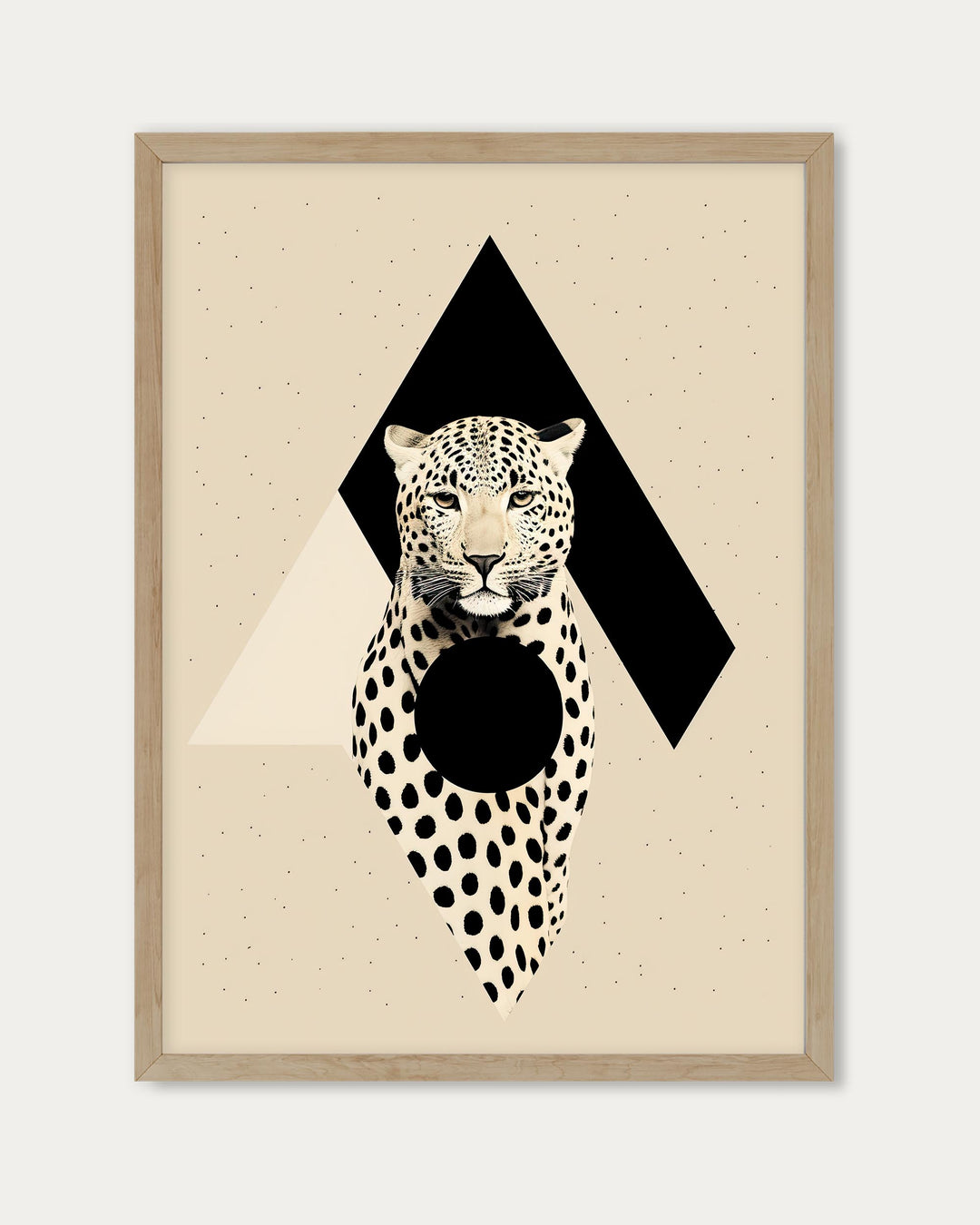 Spotted Leopard Art Print