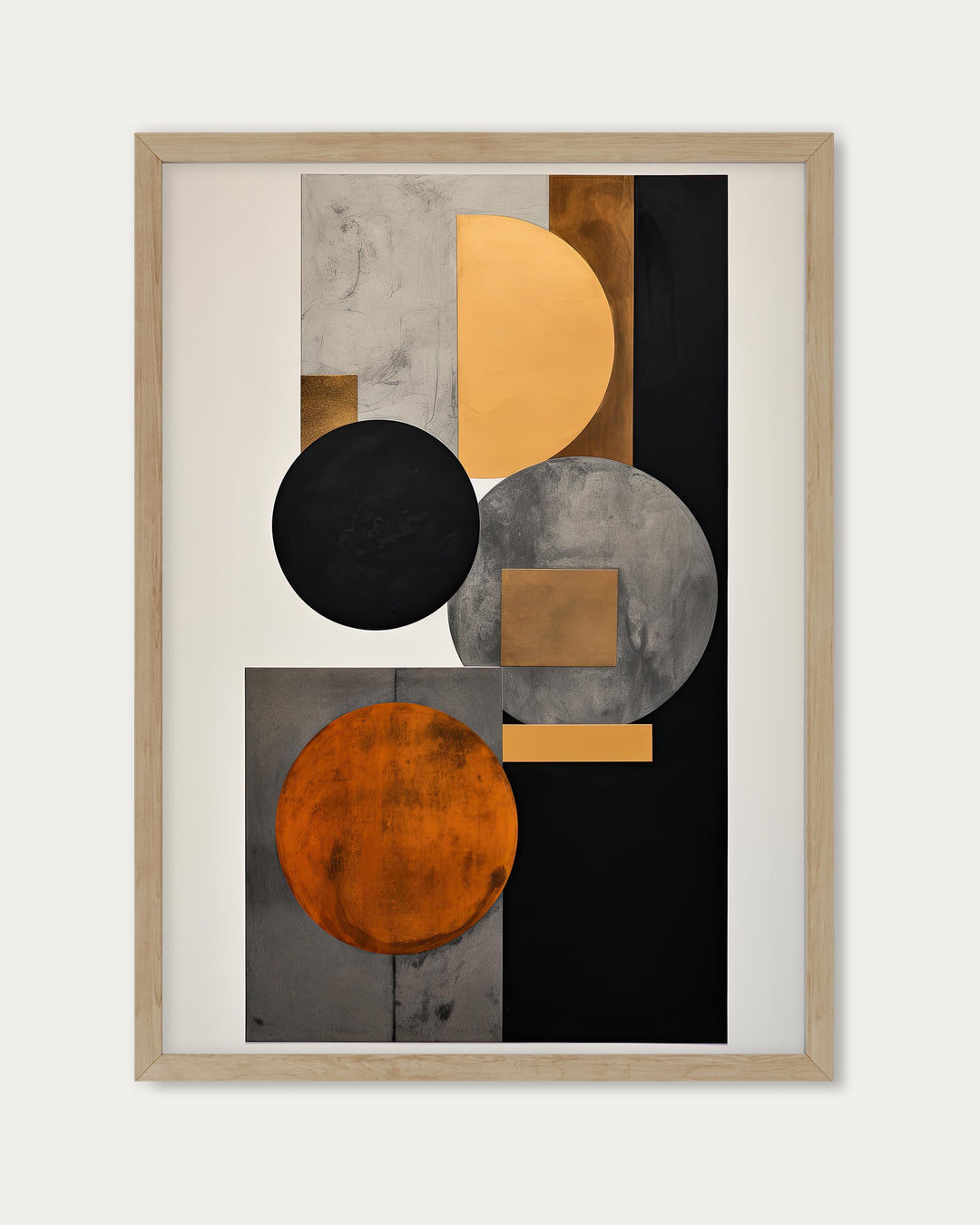 Retro Geometries II Art Print