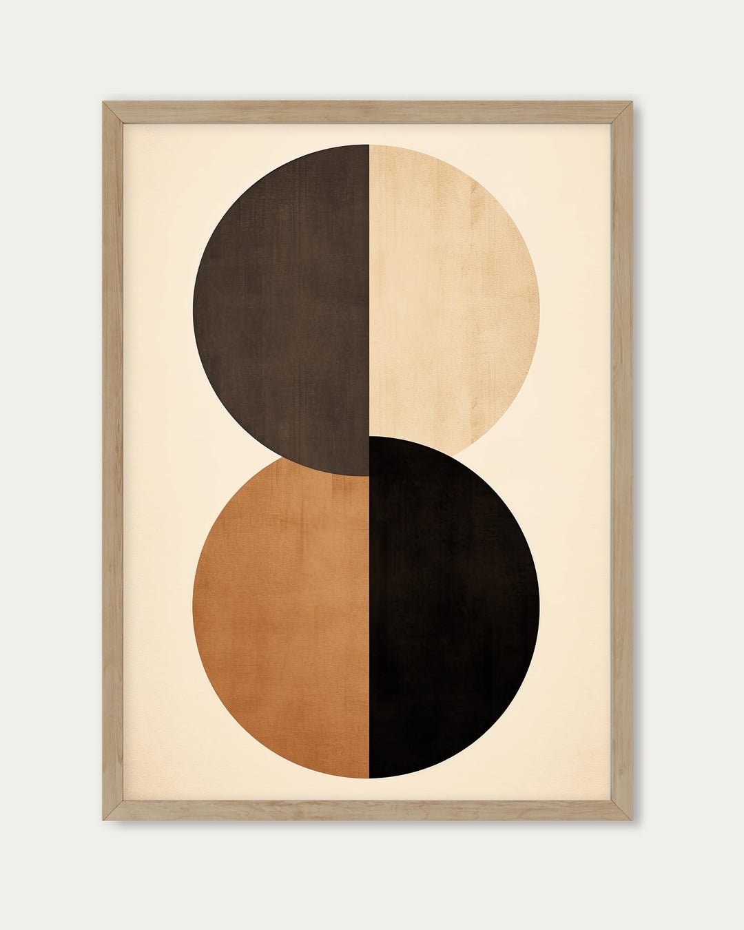 Retro Geometries V Art Print