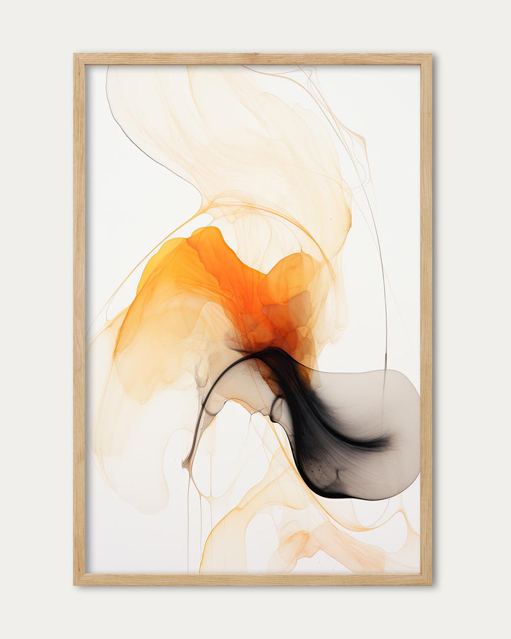 Abstract Songbird V Art Print