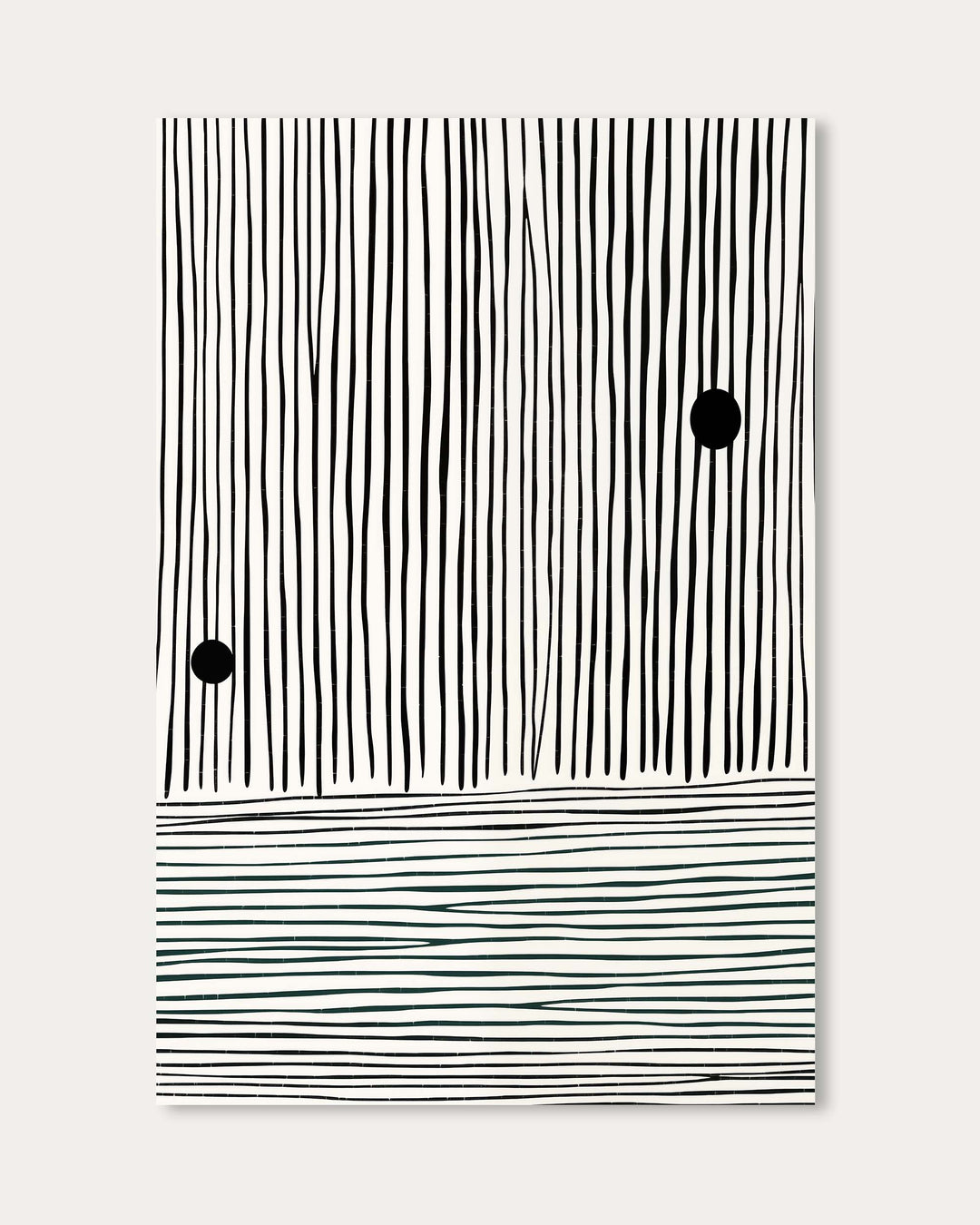 Two Moons Art Print