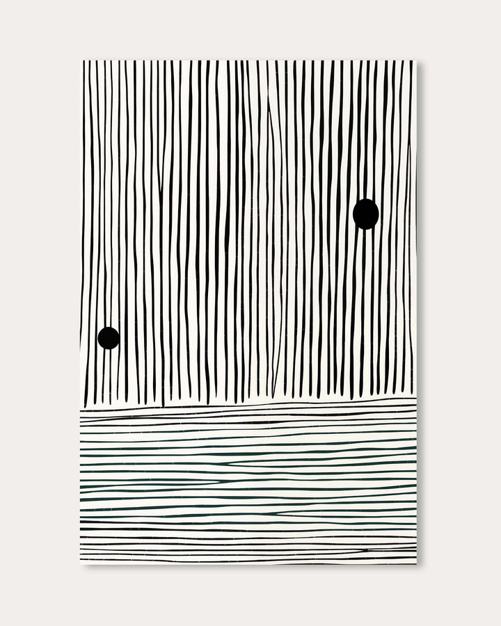 Two Moons Art Print