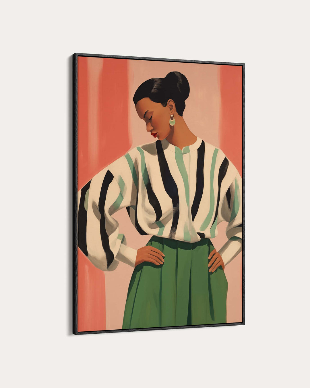 Portrait Of Ingrid Art Print