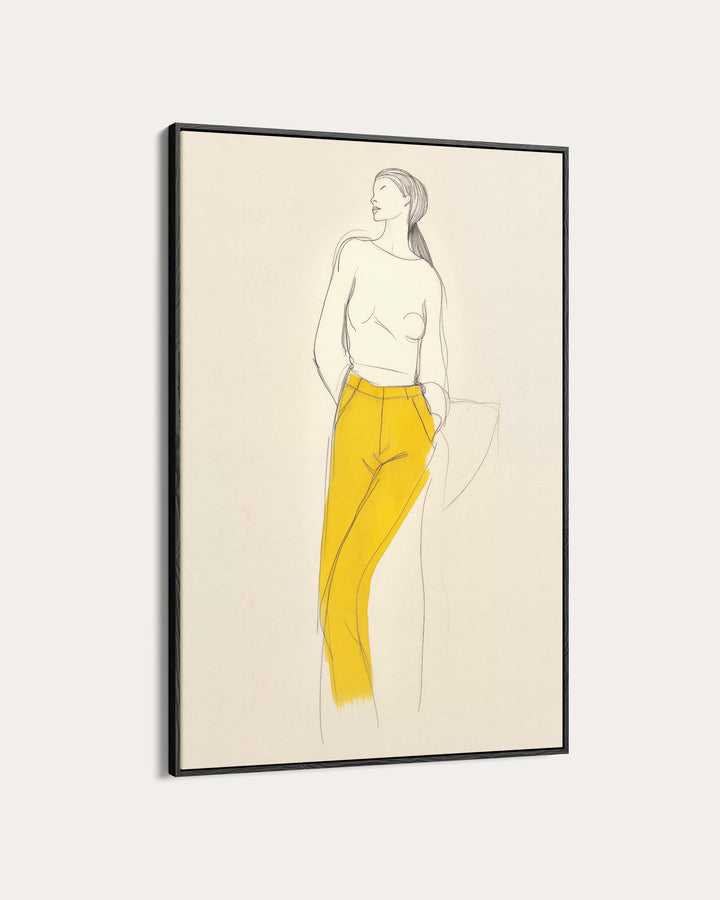 Sketch Study Art Print