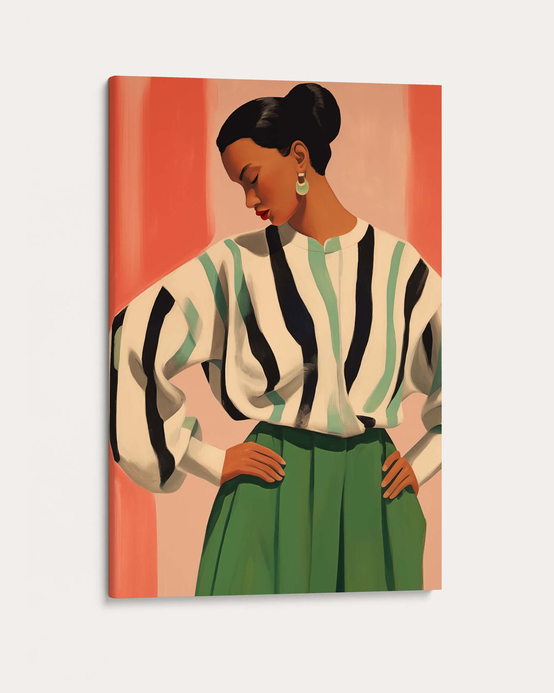 Portrait Of Ingrid Art Print