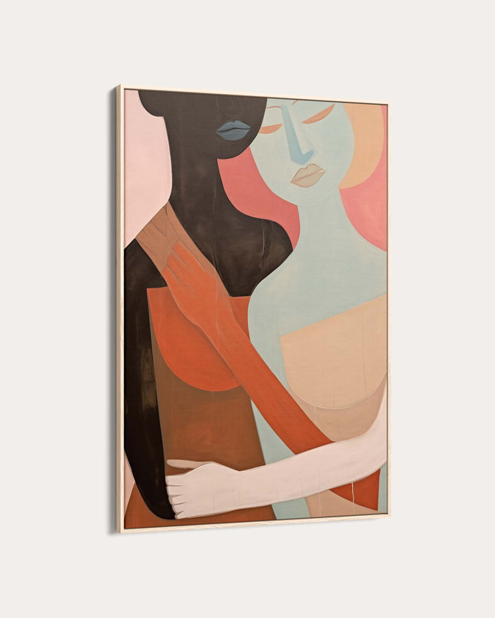 A Hug Art Print