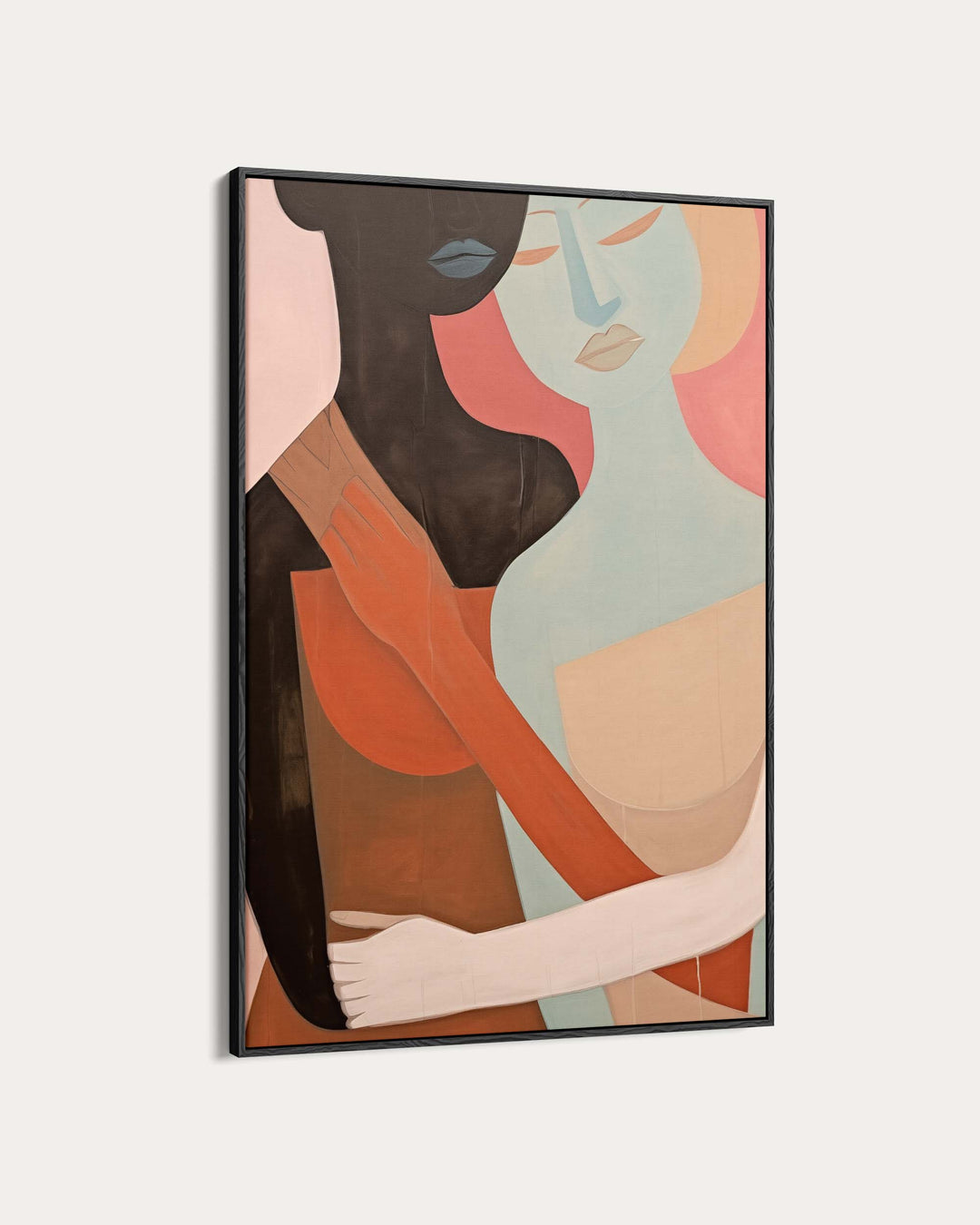 A Hug Art Print
