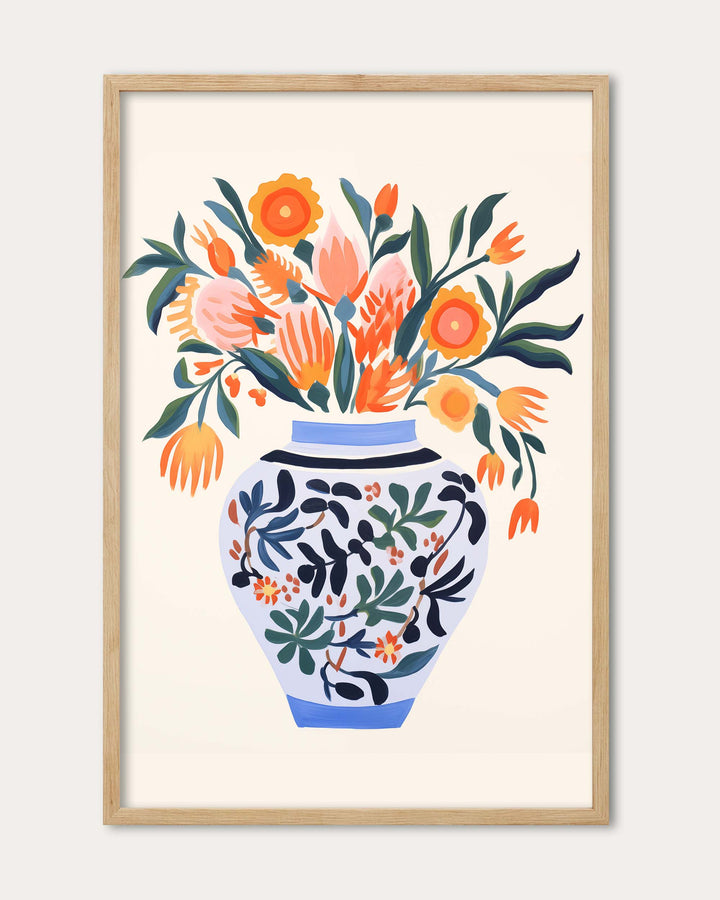 Flora Art Print