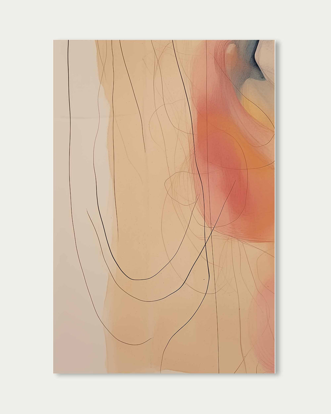 Colour Flow Art Print