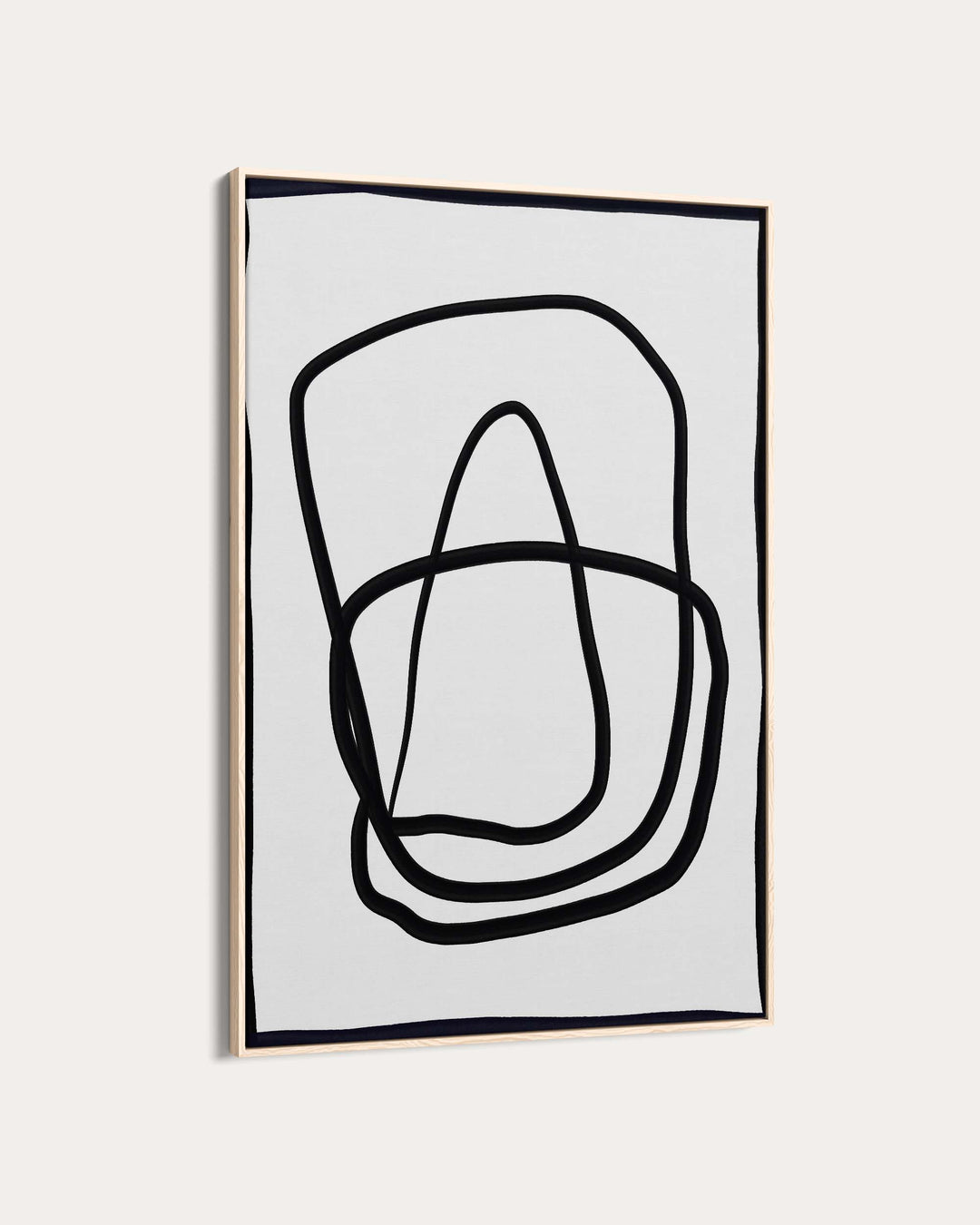 Mono Line Art Print