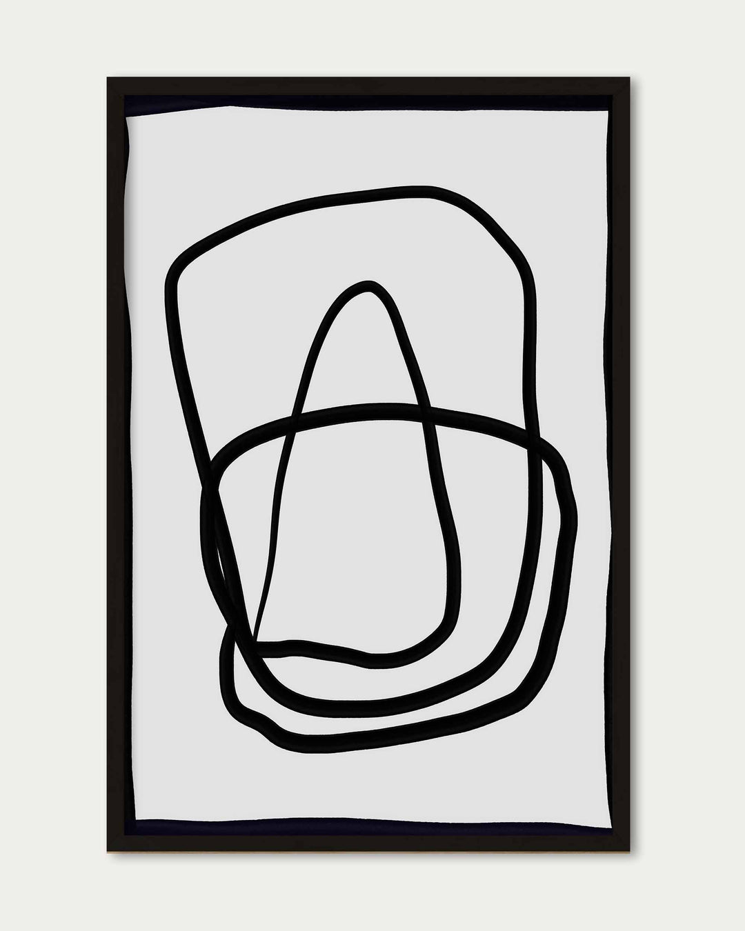 Mono Line Art Print
