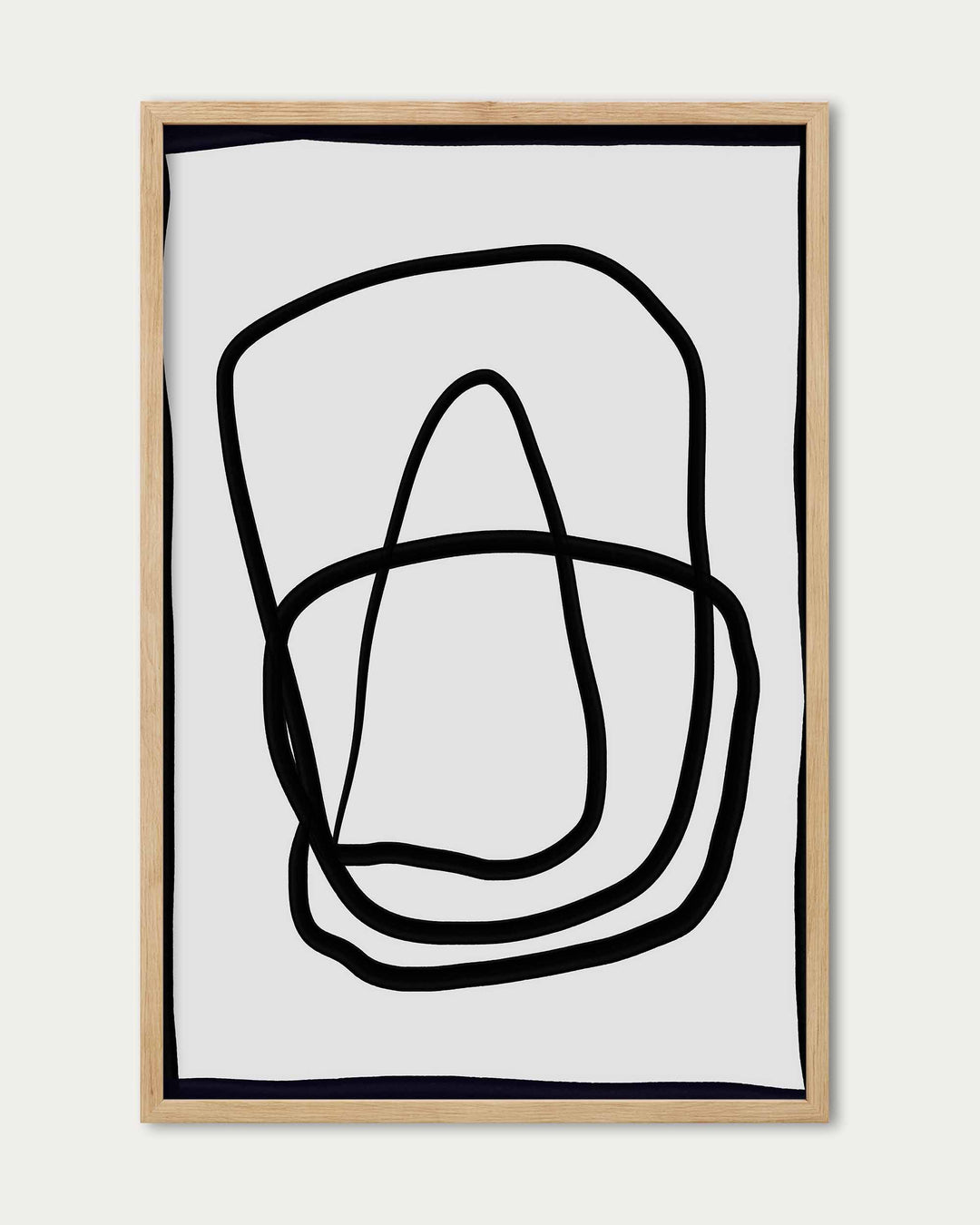 Mono Line Art Print