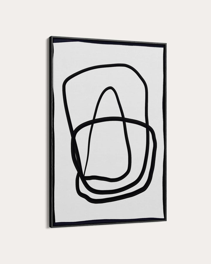 Mono Line Art Print
