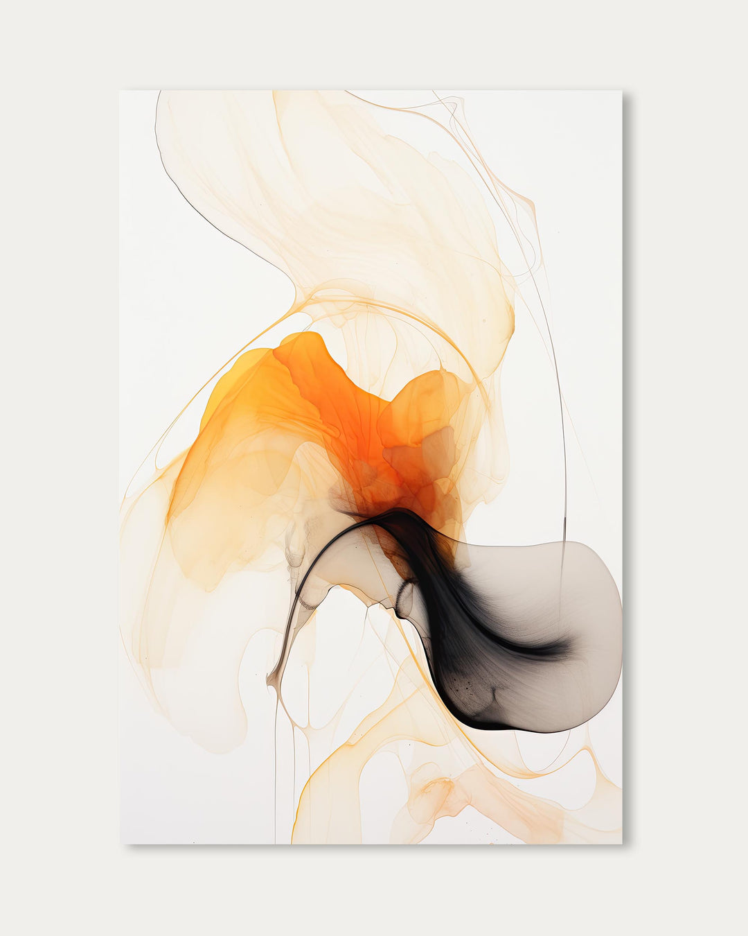Abstract Songbird V Art Print