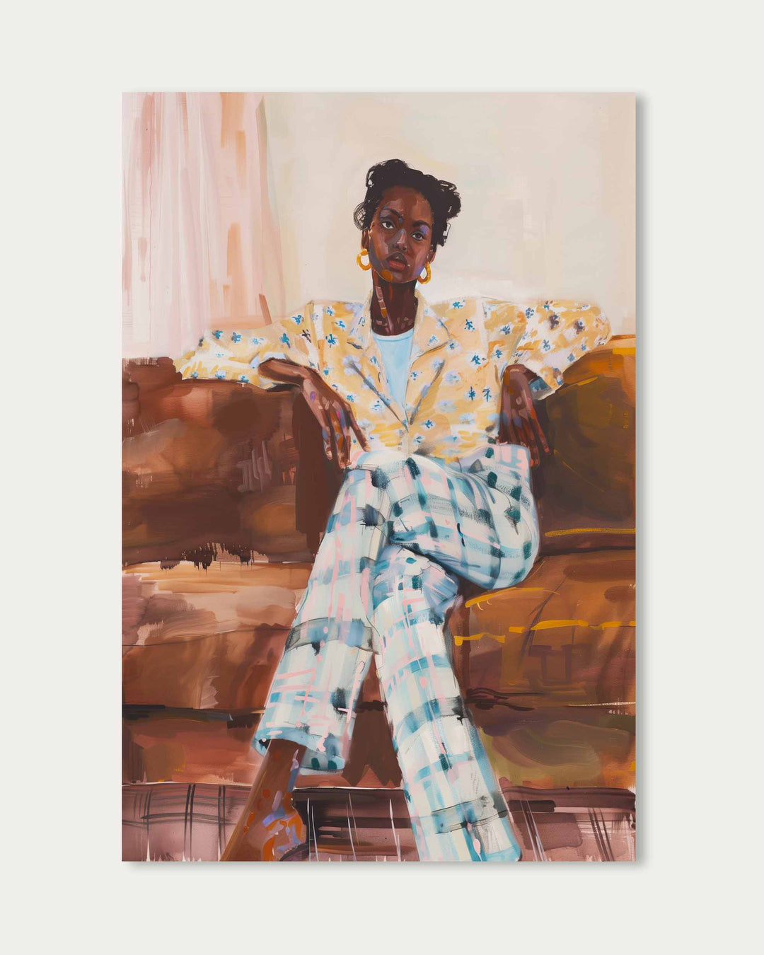Pose Art Print