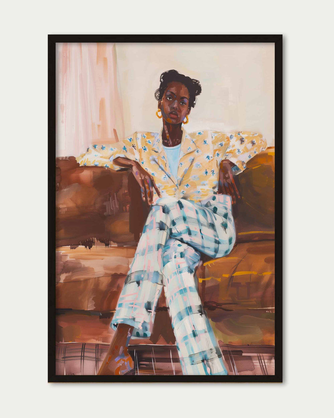 Pose Art Print
