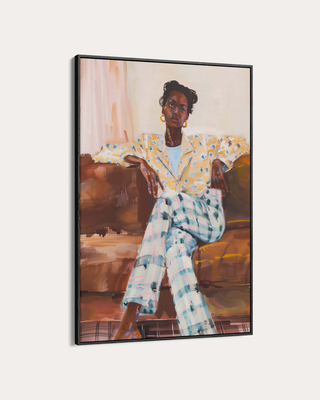 Pose Art Print