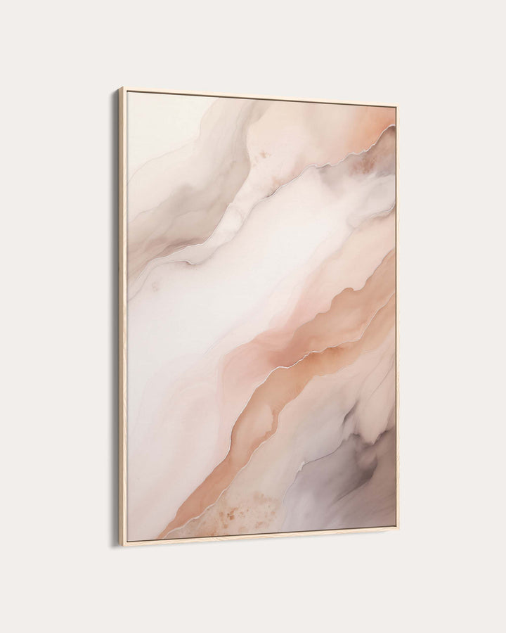 Pink Marble Art Print