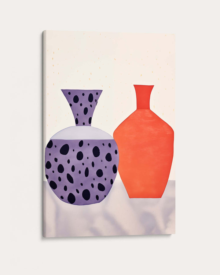 Two Vases II Art Print
