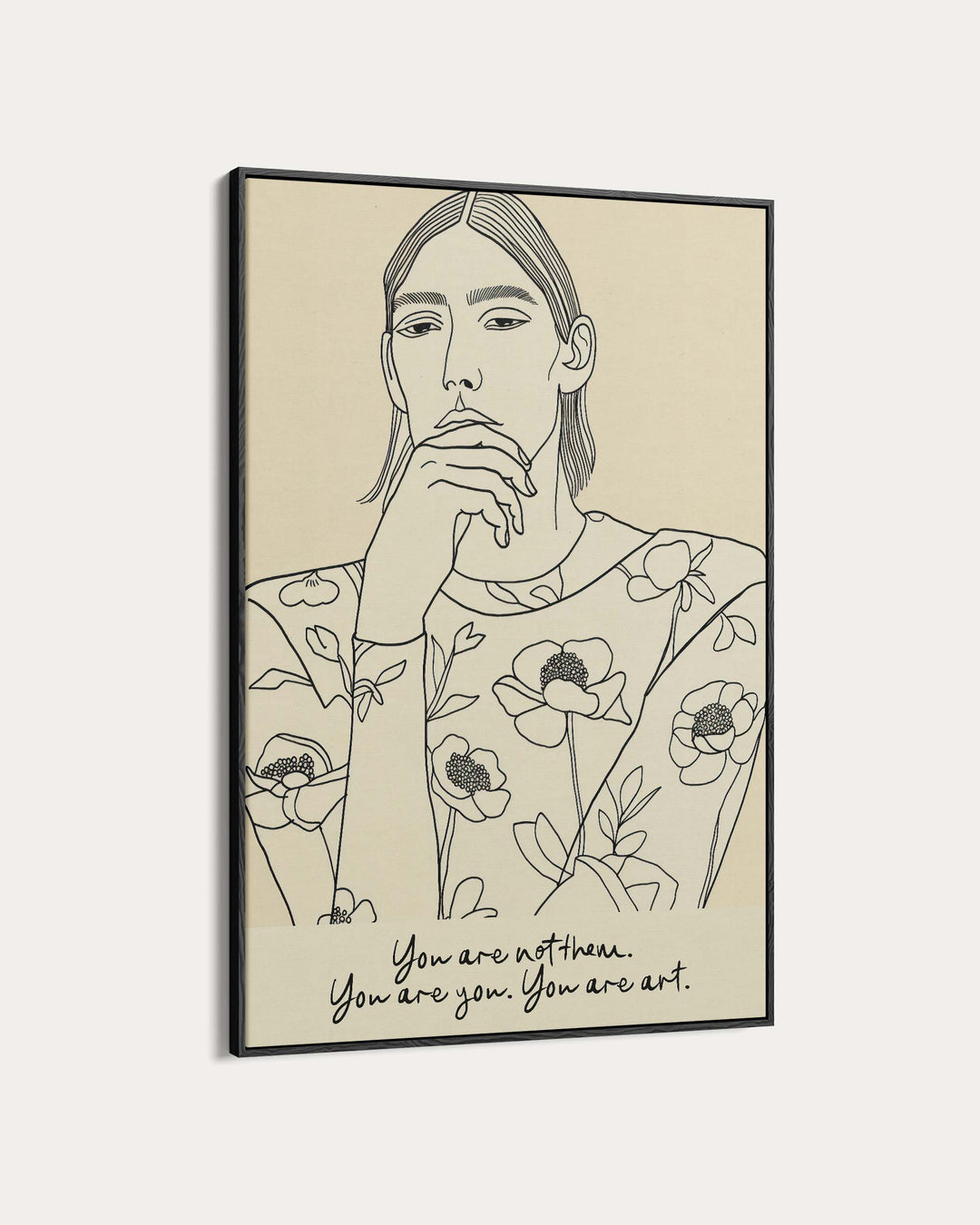 You Are You Art Print